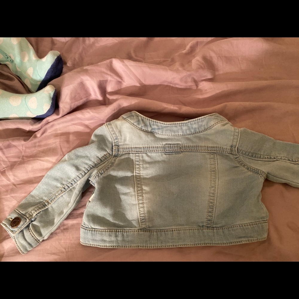 Baby jean jacket